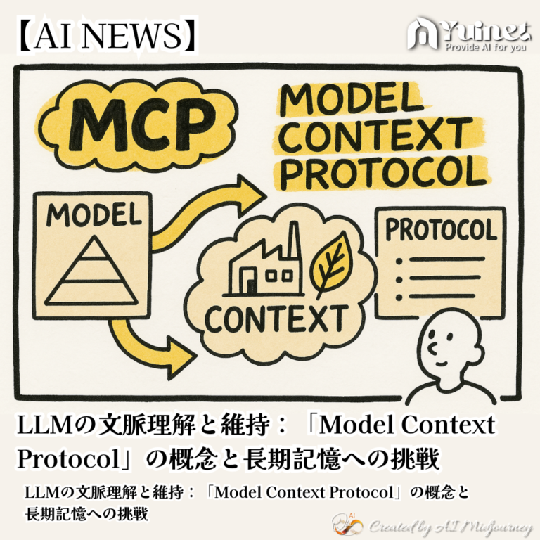LLMの文脈理解と維持：「Model Context Protocol」の概念と長期記憶への挑戦
